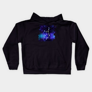 Virgo Galaxy Kids Hoodie